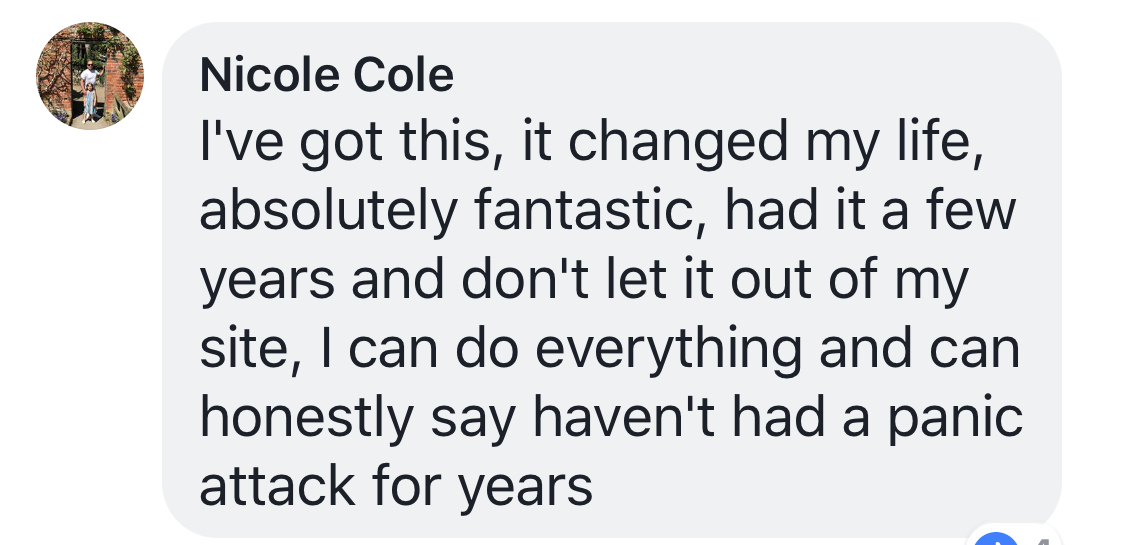 Real testimonial from a recovered client