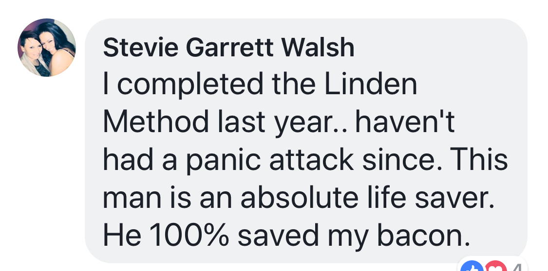 Real testimonial from a recovered client