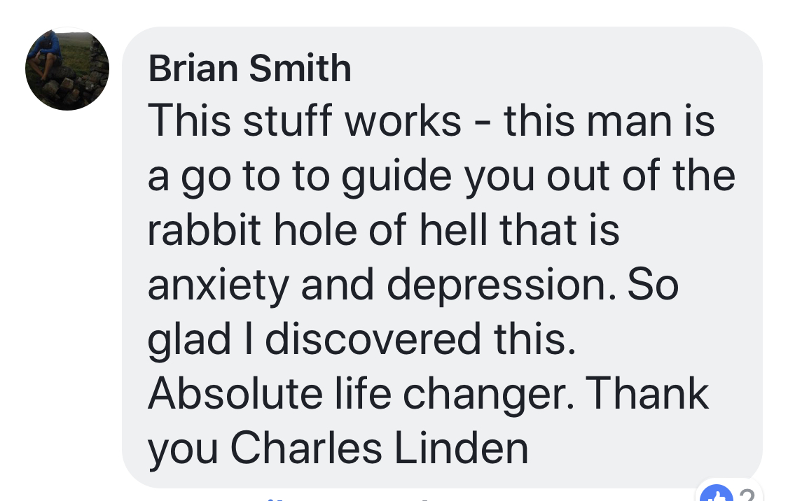 Real testimonial from a recovered client