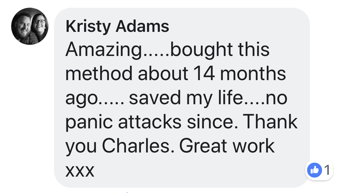 Real testimonial from a recovered client