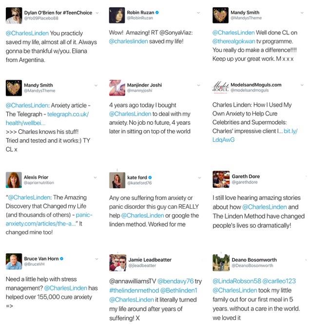Real testimonial from a recovered client