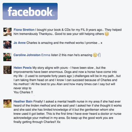 Real testimonial from a recovered client