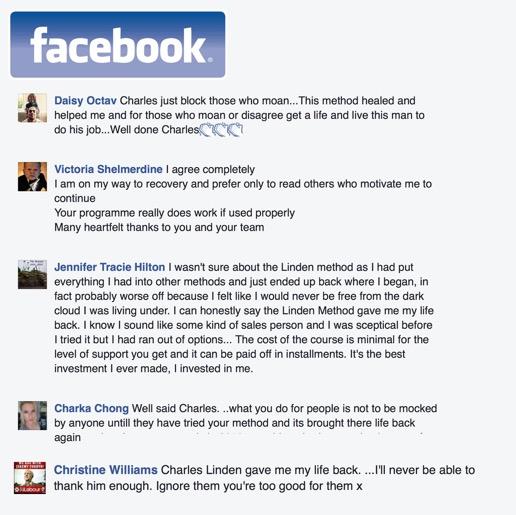Real testimonial from a recovered client