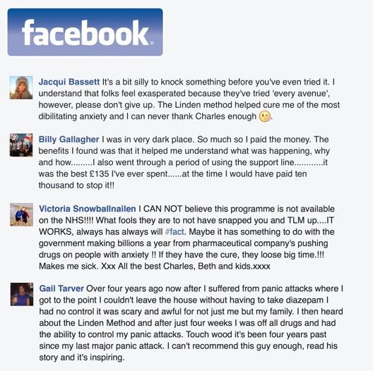 Real testimonial from a recovered client