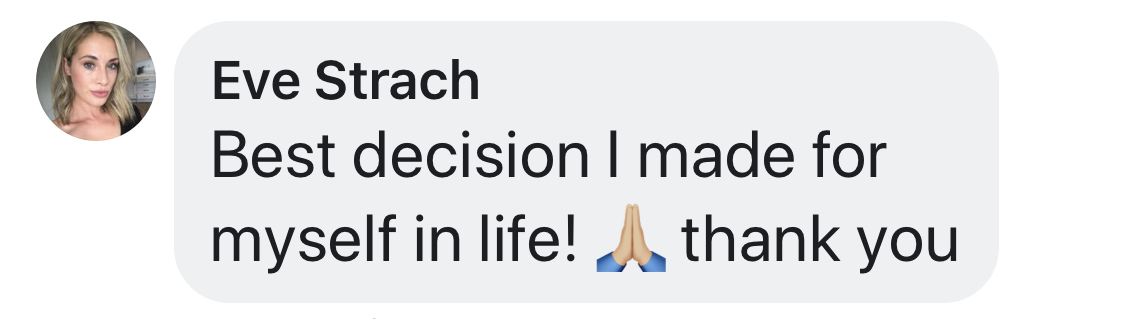Real recovery testimonial