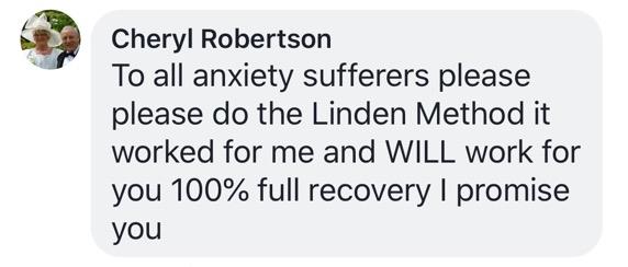 Real testimonial from a recovered client