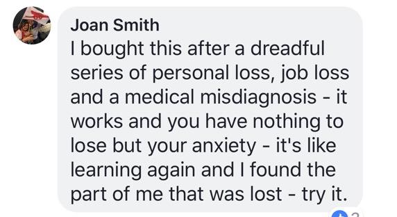 Real testimonial from a recovered client