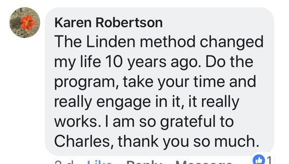 Real testimonial from a recovered client