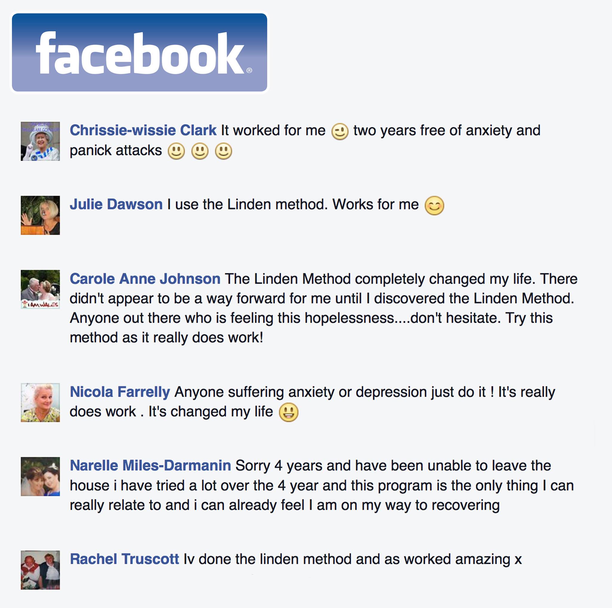 Real testimonial from a recovered client